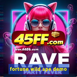 fortune wild ape demo